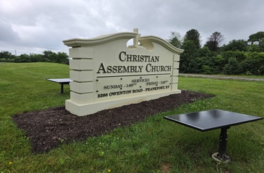 service-1 outdoor sign for church