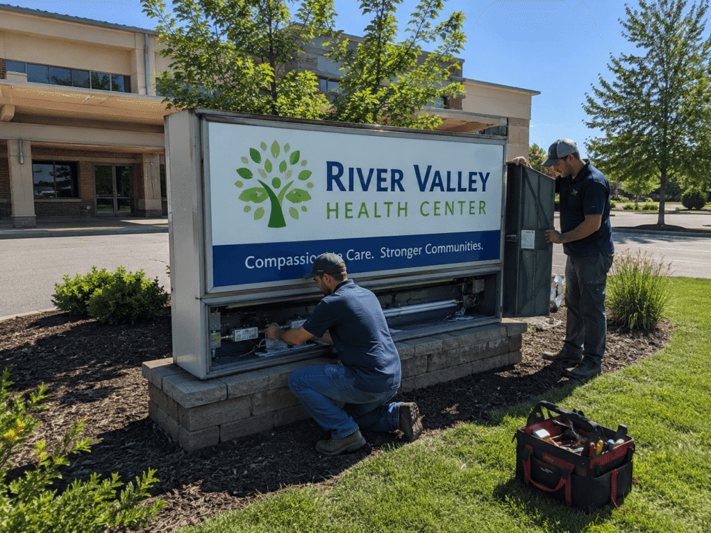 sign maintenance