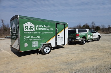 service-1 vehicle wrap legacy repairs truck and trailer wrap